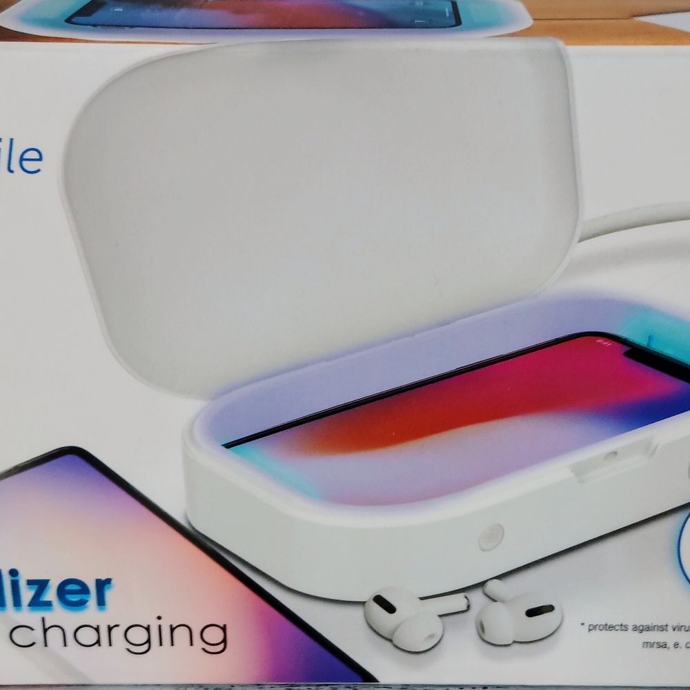Wireless Phone Sanitizer with USB Charging